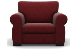 Heart of House Chloe Fabric Chair - Wine